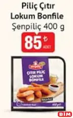 ŞENPİLİÇ PİLİÇ ÇITIR LOKUM BONFİLE 400 G